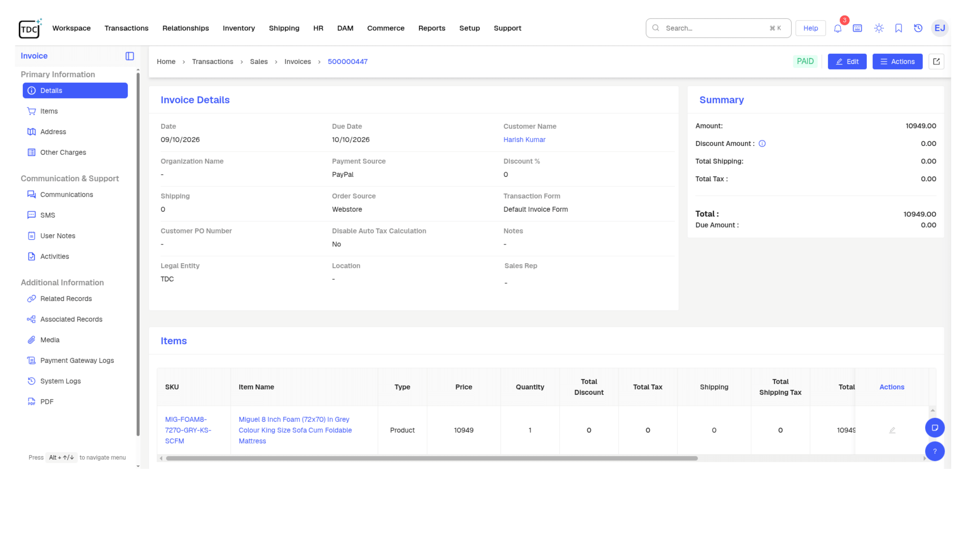 Capture, Confirm, and Invoice